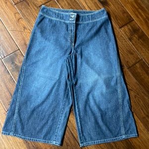 Chicos size 2 1/2 denim capris.